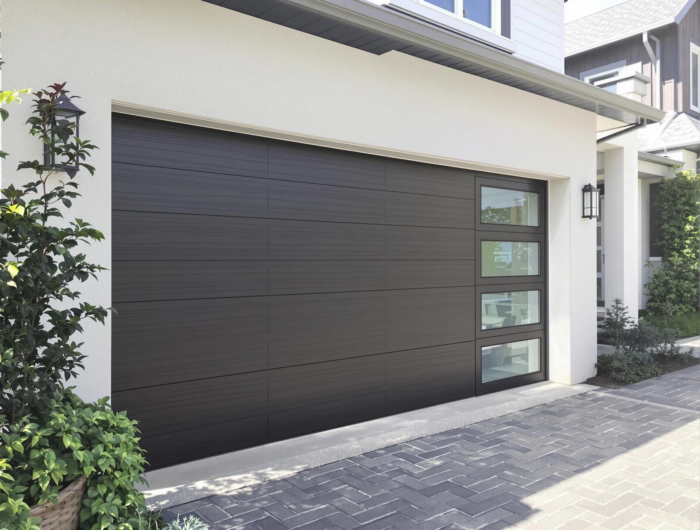 Custom garage door installation by Tuckahoe Garage Door Repair in Tuckahoe