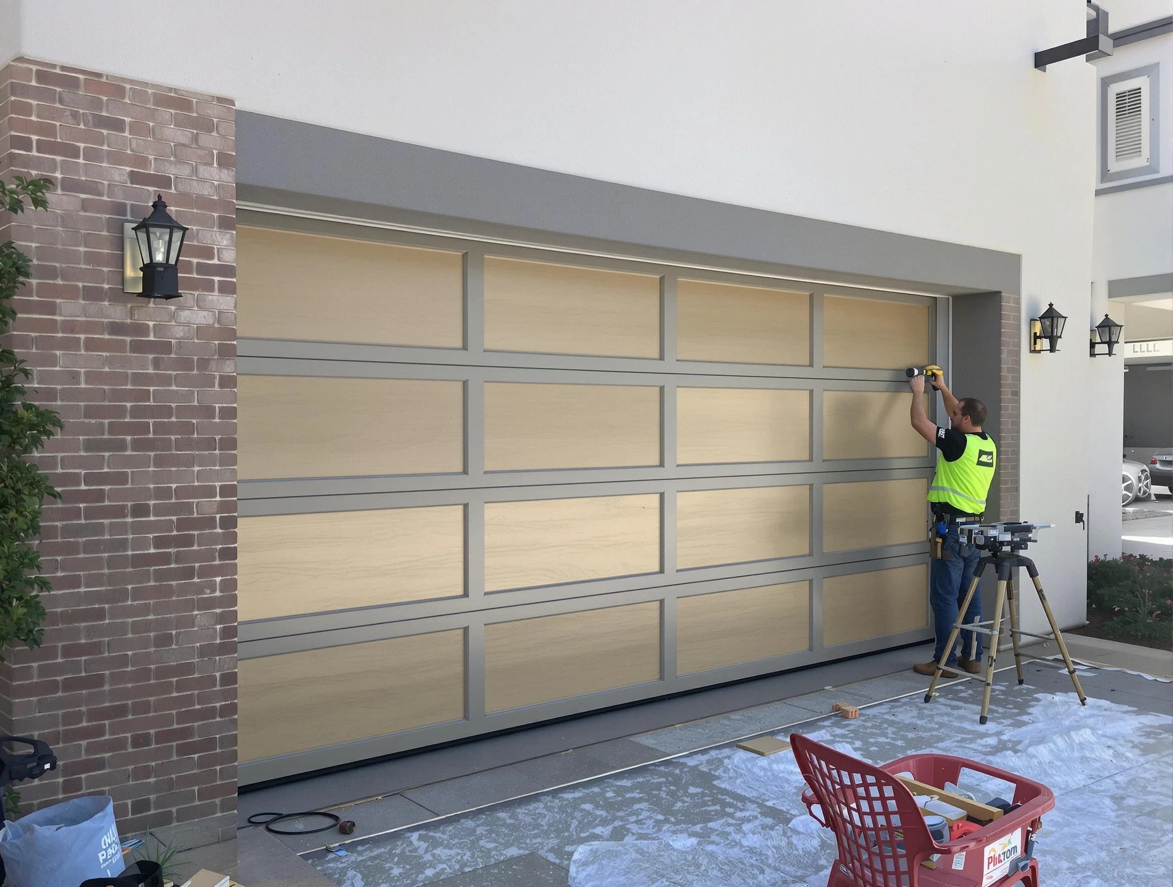 Garage door replacement service by Tuckahoe Garage Door Repair in Tuckahoe