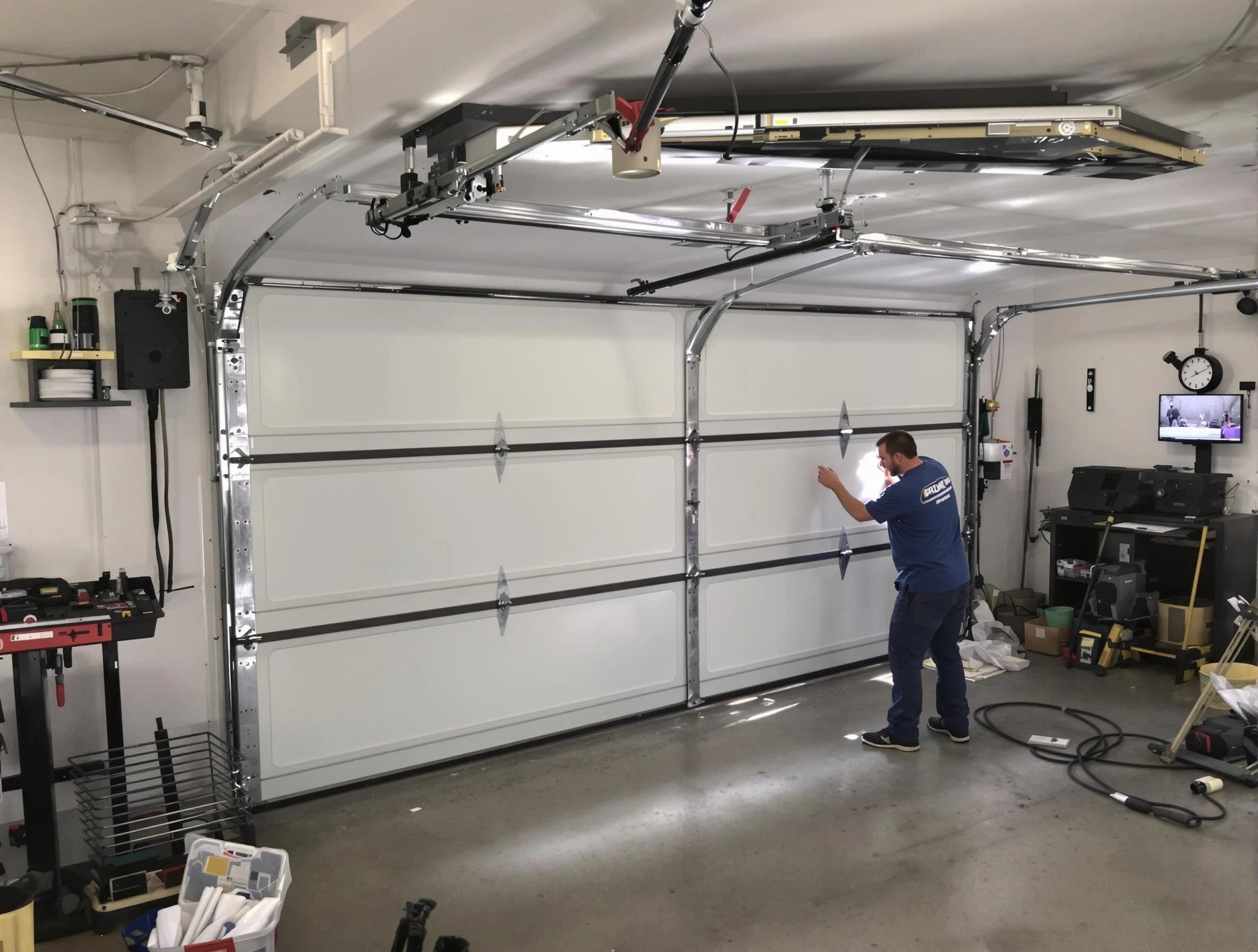 Professional garage door repair service by Tuckahoe Garage Door Repair in Tuckahoe