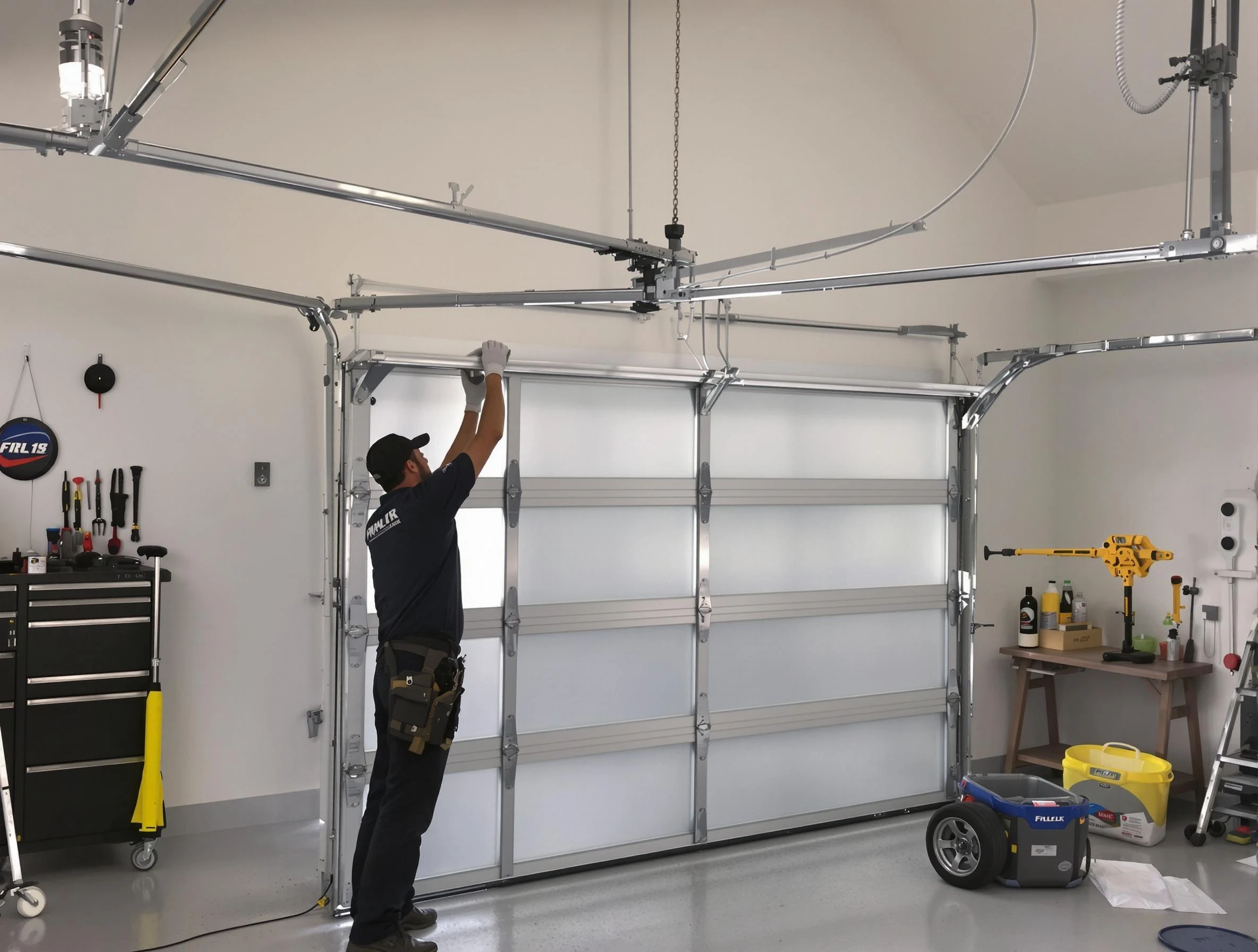 Tuckahoe Garage Door Repair certified team performing precision garage door installation in Tuckahoe